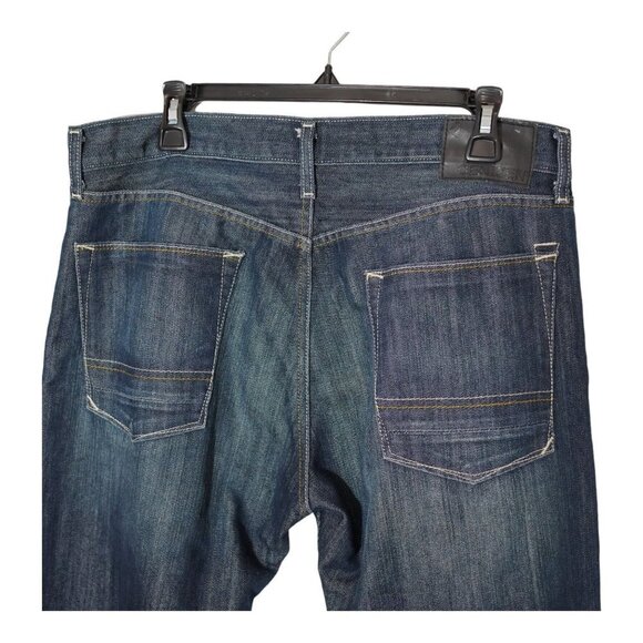 Denizen From Levi’s 218 Straight Fit Slim Dark Wash Jeans - Picture 4 of 6